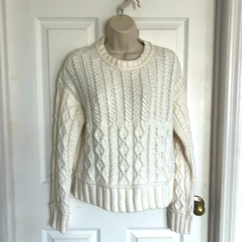 Lucky Brand cable knit sweater